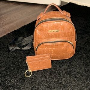 Steve Madden Mini Backpack & Card Pouch Set